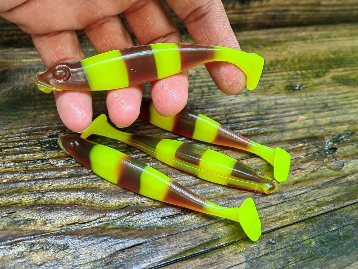 Kopyto Anchous 110 mm Magic Baits - jak zbroić i prowadzić — kolor Kopyto Magic Baits 11 cm killer na Sandacze #02