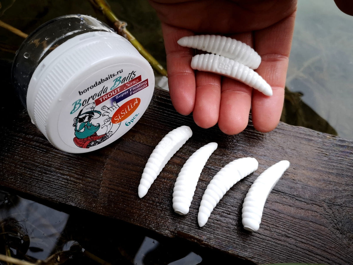 Pływająca Larwa XXL SiSilia 51 mm Boroda Baits - poradnik zbrojenia