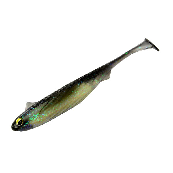 Magbite Snatch Bit Shad 3" — jak zbroić i prowadzić — kolor Snatch Bit Shad 3" Glow Hara Bait 06