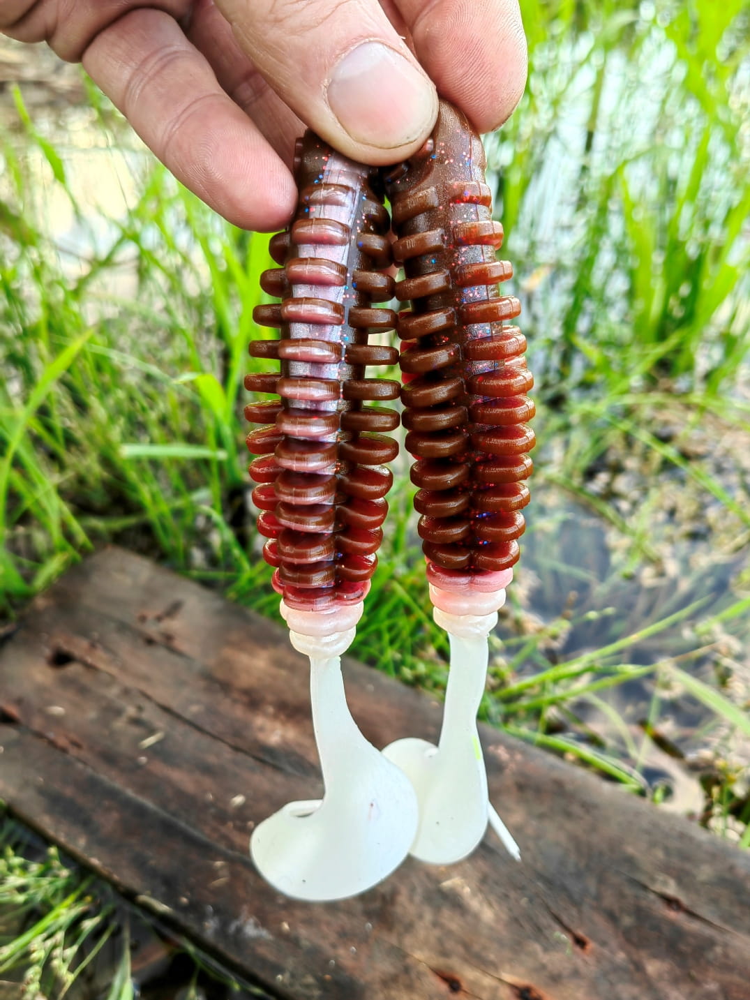 Phantom 135 mm Boroda Baits - jak zbroić i prowadzić twister 15 g — kolor Twister Phantom 13,5 cm killer na Szczupaki  #UV01