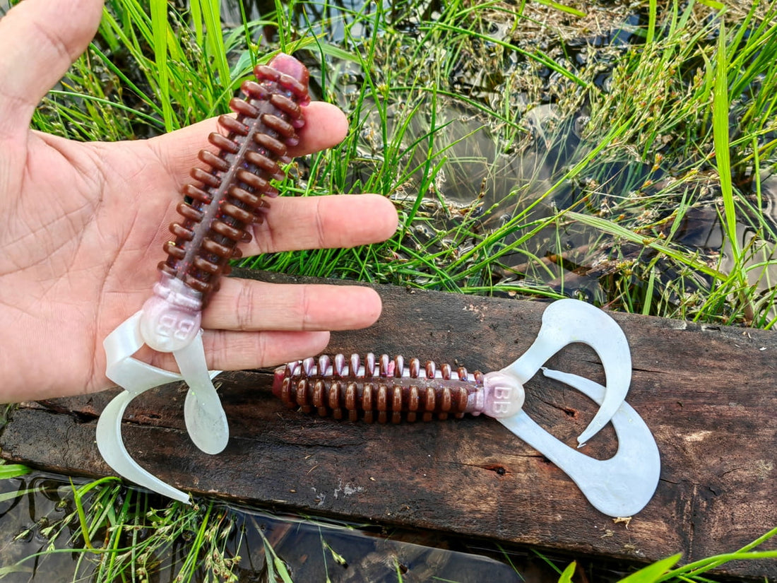 Phantom XXL 16 cm Boroda Baits - jak zbroić i prowadzić twister 20 g — kolor XXL Twister Phantom 16 cm - 20 gr. na Szczupaki   #uv