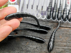 10 szt. Pintail FINESSE SLAMMER - 8 cm #Black