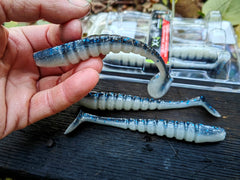 6 szt. Kopyto X ZONE Mega Swammer 10,5 cm #Bream