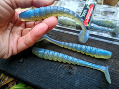 6 szt. Kopyto X ZONE Mega Swammer 10,5 cm #Sexy Shad
