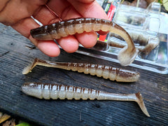 6 szt. Kopyto X ZONE Mega Swammer 10,5 cm #Tennessee Shad