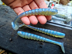 6 szt. Kopyto X ZONE Mega Swammer 9 cm #Sexy Shad