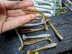 8 szt. Kopyto X ZONE Mini Swammer 7 cm # Natural Goby