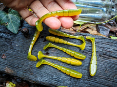 8 szt. Kopyto X ZONE Mini Swammer 7 cm #Perch