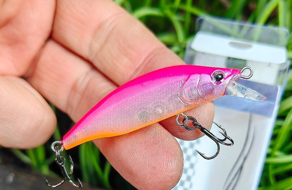 Japoński wobler Mukai Bikaze 50S Pink Pearl #BK10 - zdjęcie główne - Rybomania.pl