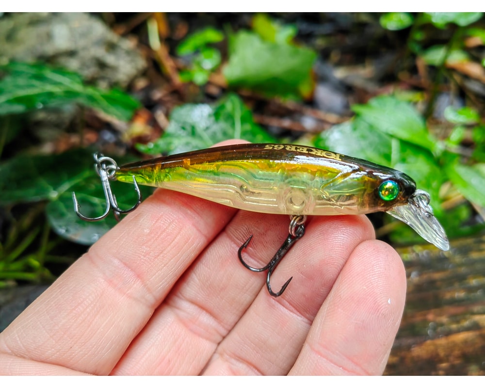 Damiki Joker 65 SP 347T Clear Real Bait — szczegóły przynęty, pełny kadr, Rybomania.pl