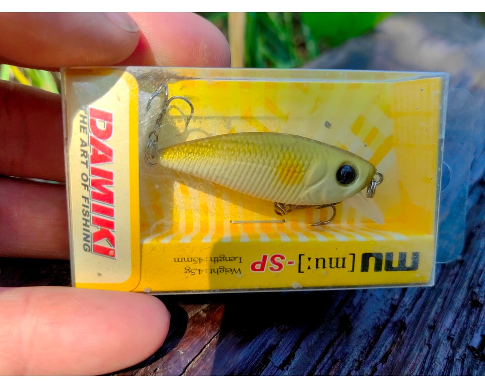 Damiki Mu 45 SP 005 Ayu — opakowanie, pełny kadr, Rybomania.pl