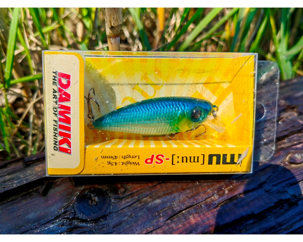 Damiki Mu 45 SP 226H Ghost — opakowanie, pełny kadr, Rybomania.pl