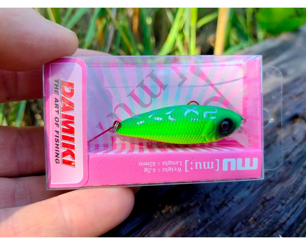 Damiki Mu 45 SS 206D Mat Tiger — opakowanie, pełny kadr, Rybomania.pl