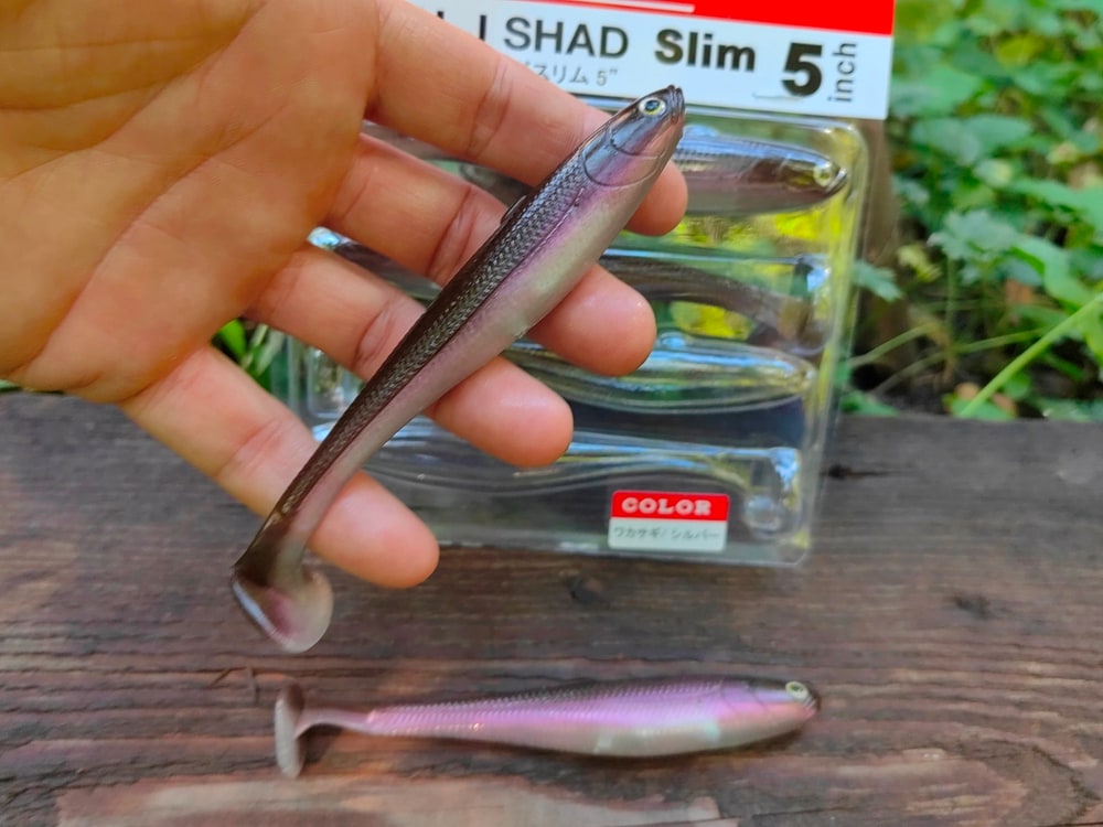 Fish Arrow Flash-J Shad Slim 5" #F07 Wakasagi / Silver — zdjęcie 3