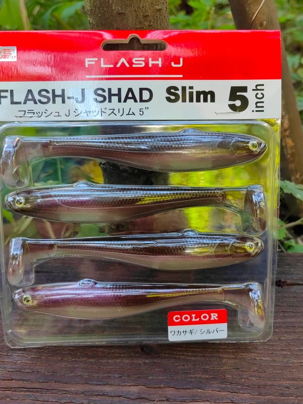 Fish Arrow Flash-J Shad Slim 5" #F07 Wakasagi / Silver — zdjęcie 4