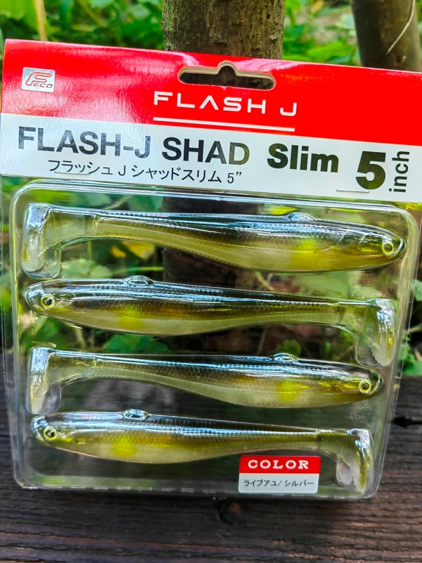 Fish Arrow Flash-J Shad Slim 5" #F22 Live Ayu / Silver — zdjęcie 4