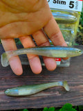 Fish Arrow Flash-J Shad Slim 5" #F39 Reservoir Shad / Silver — zdjęcie 1