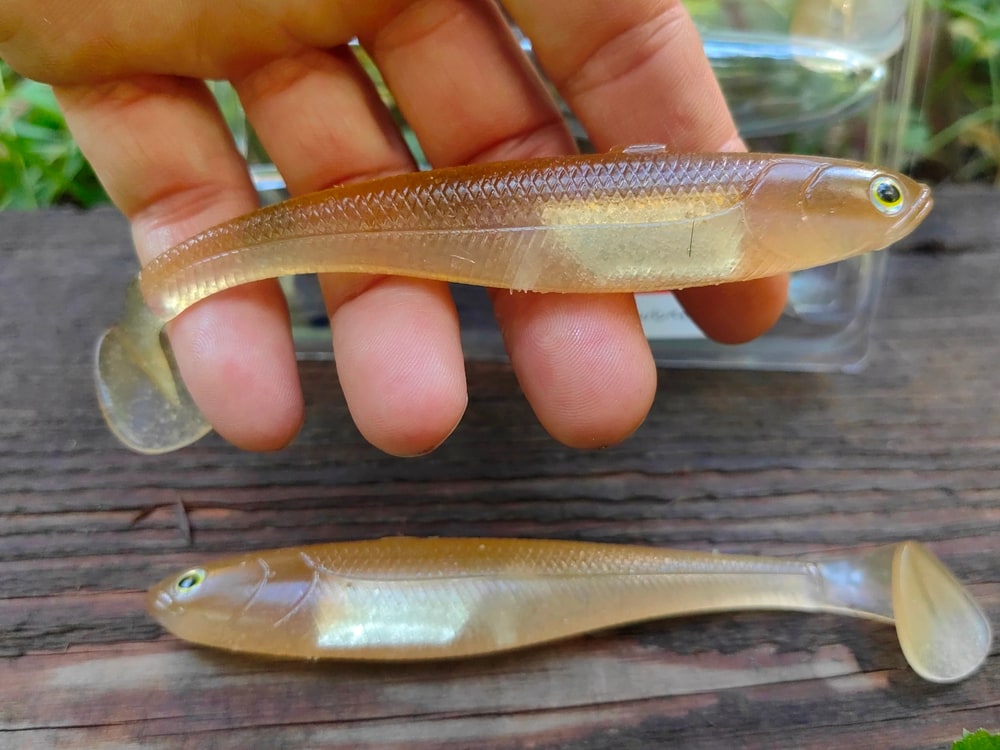 Fish Arrow Flash-J Shad Slim 5" #F46 Champagne Bait / Silver — zdjęcie 1