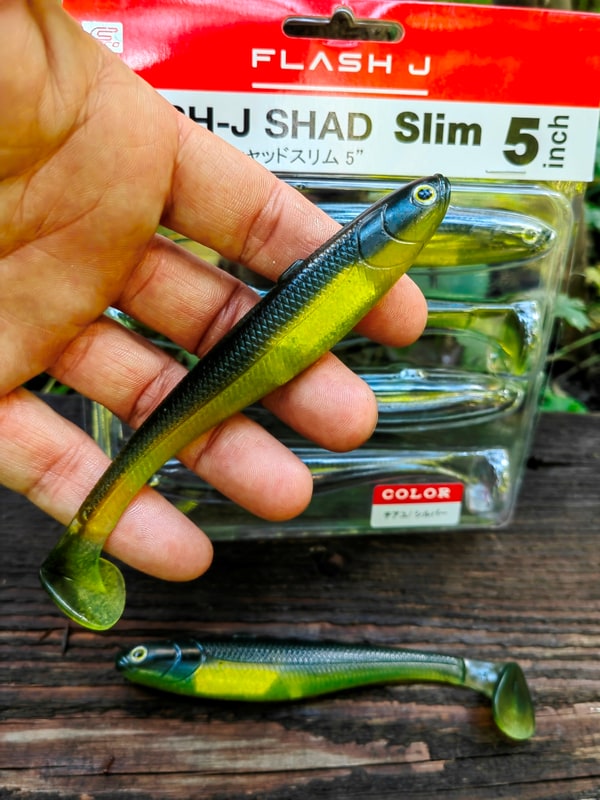 Fish Arrow Flash-J Shad Slim 5" #F47 Chi Ayu / Silver — zdjęcie 2