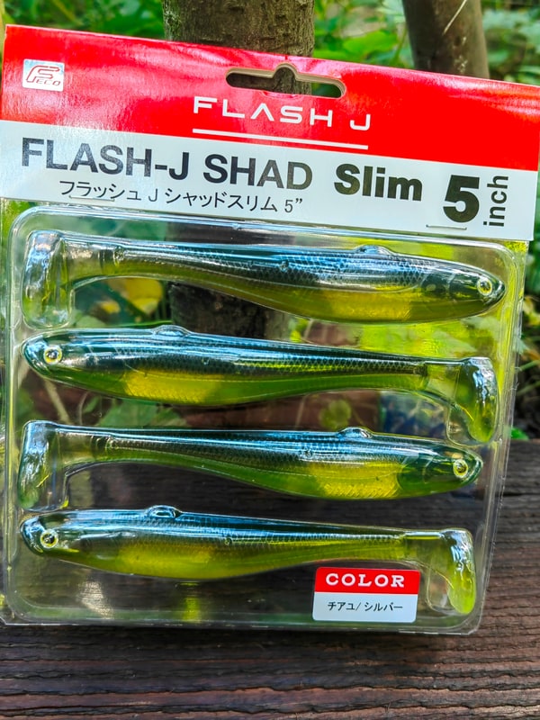 Fish Arrow Flash-J Shad Slim 5" #F47 Chi Ayu / Silver — zdjęcie 4