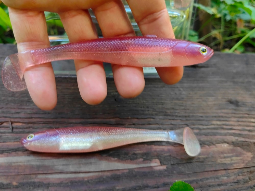 Fish Arrow Flash-J Shad Slim 5" #F48 Rose Pink / Silver — zdjęcie 2