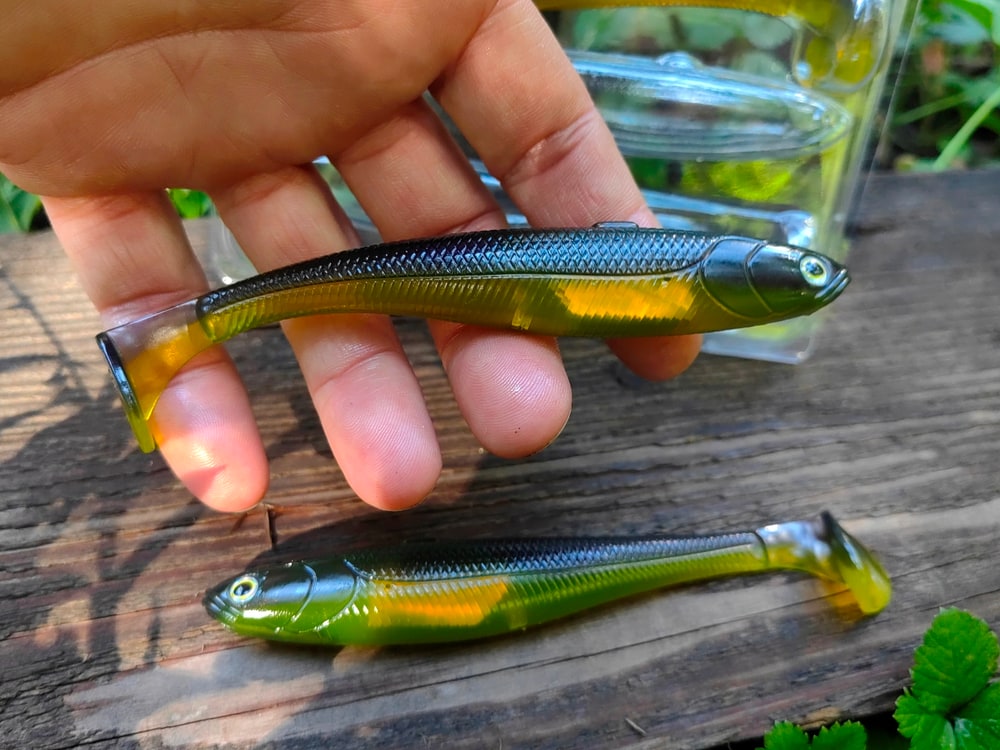 Fish Arrow Flash-J Shad Slim 5" SW #115 Purple Winnie / Silver — zdjęcie 1