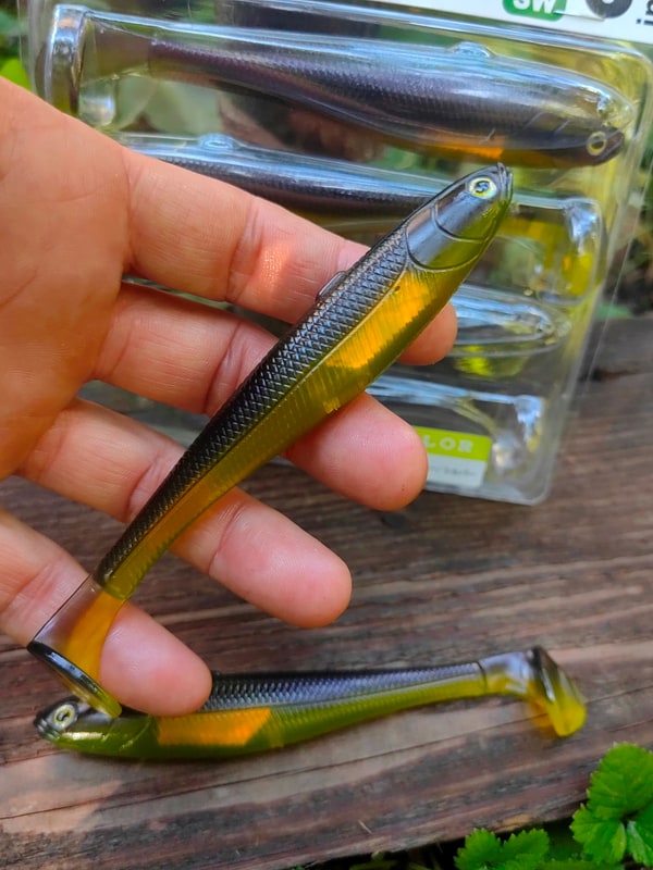 Fish Arrow Flash-J Shad Slim 5" SW #115 Purple Winnie / Silver — zdjęcie 2