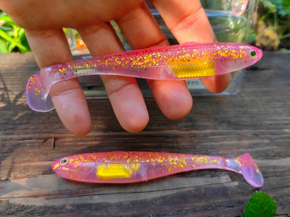 Fish Arrow Flash-J Shad Slim 5" SW #155 UV Sakura / Gold — zdjęcie 1