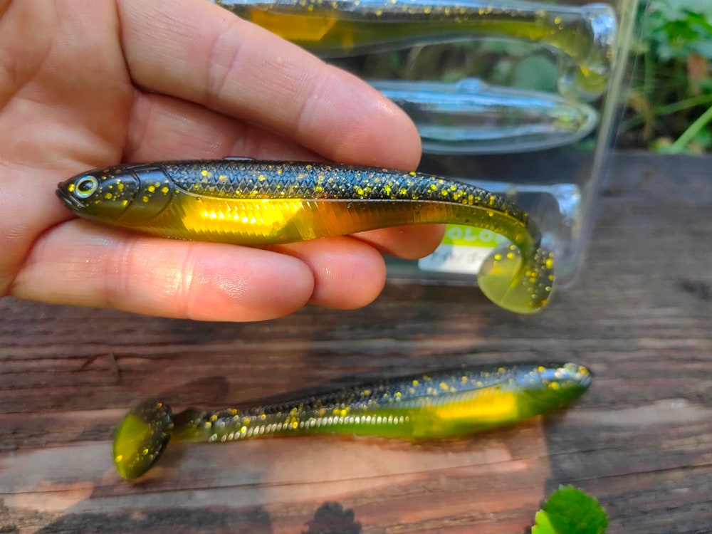 Fish Arrow Flash-J Shad Slim 5" SW #156 Night / Gold — zdjęcie 2