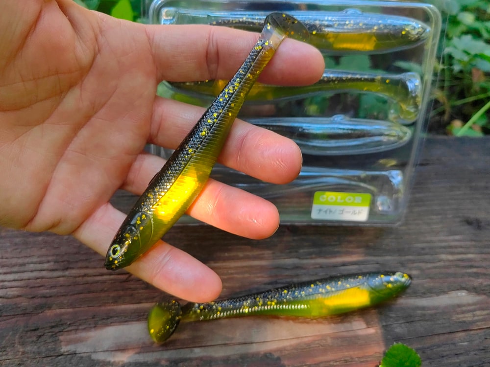 Fish Arrow Flash-J Shad Slim 5" SW #156 Night / Gold — zdjęcie 3