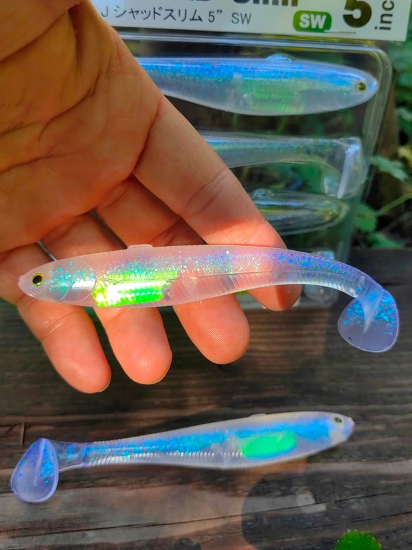 Fish Arrow Flash-J Shad Slim 5" SW #157 Keimura Crystal / Aurora — zdjęcie 1
