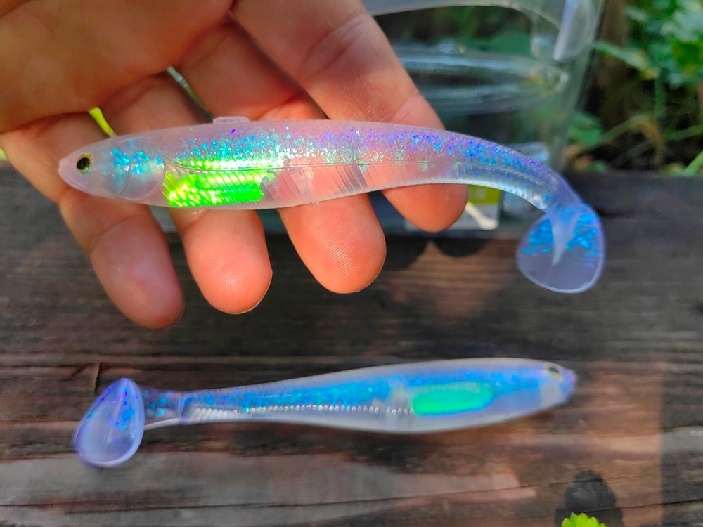 Fish Arrow Flash-J Shad Slim 5" SW #157 Keimura Crystal / Aurora — zdjęcie 2
