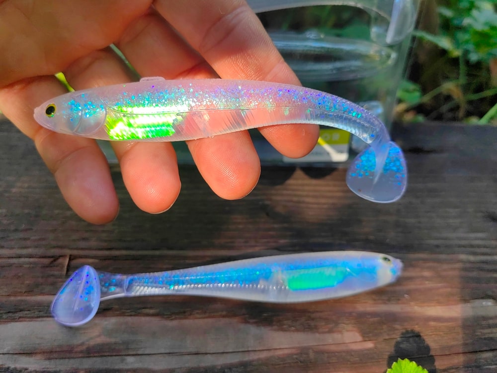 Fish Arrow Flash-J Shad Slim 5" SW #157 Keimura Crystal / Aurora — zdjęcie 3