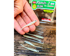Fish Arrow Flash-J Slim 1.5″ SW #109 GLOW/SILVER