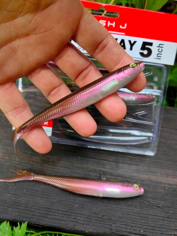 Fish Arrow Flash-J Sway 5" #F07 Wakasagi / Silver — zdjęcie 3