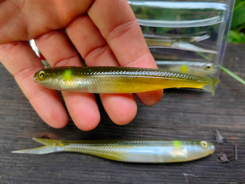 Fish Arrow Flash-J Sway 5" #F22 Live Ayu / Silver — zdjęcie 2