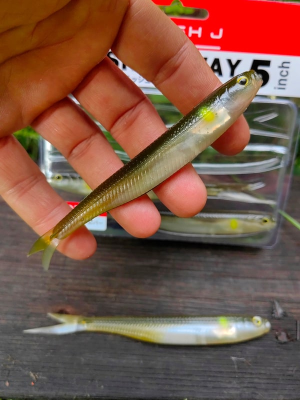 Fish Arrow Flash-J Sway 5" #F22 Live Ayu / Silver — zdjęcie 3