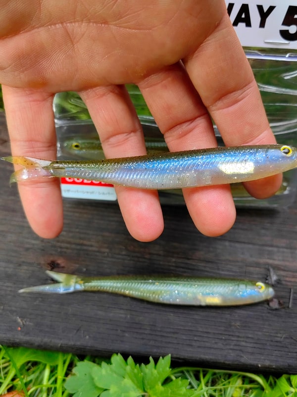 Fish Arrow Flash-J Sway 5" #F39 Reservoir Shad / Silver — zdjęcie 2
