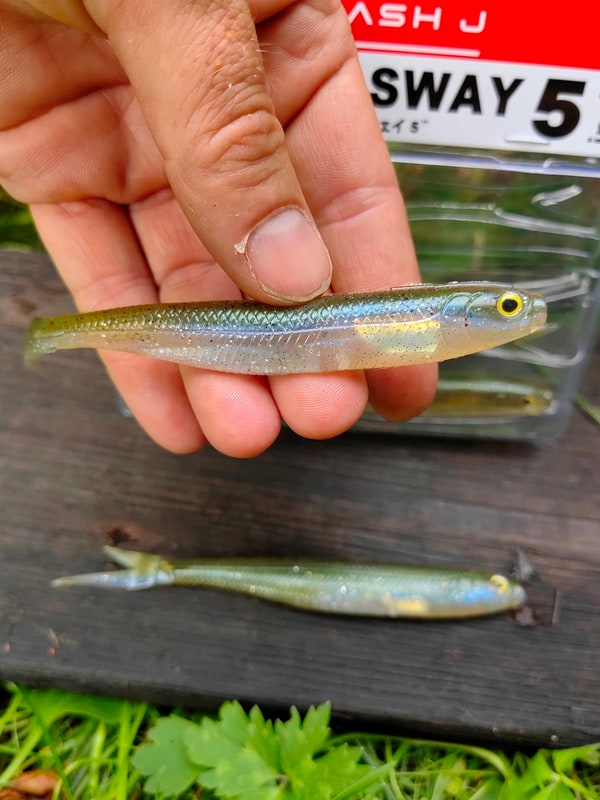 Fish Arrow Flash-J Sway 5" #F39 Reservoir Shad / Silver — zdjęcie 3