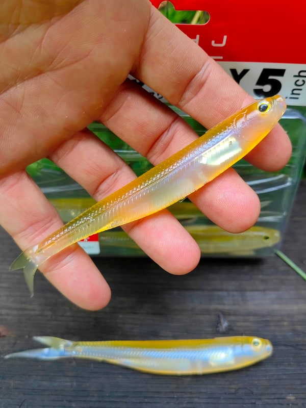 Fish Arrow Flash-J Sway 5" #F46 Champagne Bait / Silver — zdjęcie 4