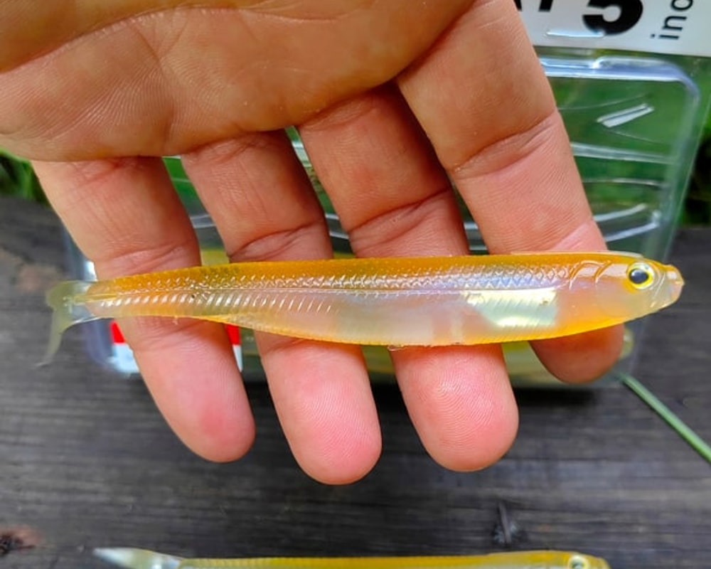 Fish Arrow Flash-J Sway 5" #F46 Champagne Bait / Silver — poziome zdjęcie główne JPG001