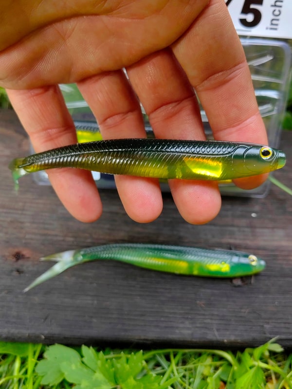 Fish Arrow Flash-J Sway 5" #F47 Chi Ayu / Silver — zdjęcie 3