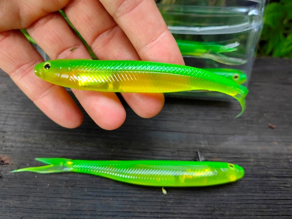 Fish Arrow Flash-J Sway 5" #F49 Magic Lime / Silver — zdjęcie 2