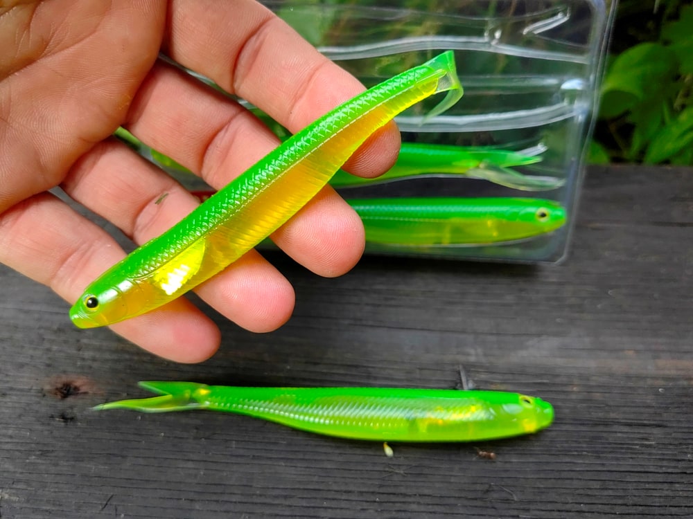 Fish Arrow Flash-J Sway 5" #F49 Magic Lime / Silver — zdjęcie 4