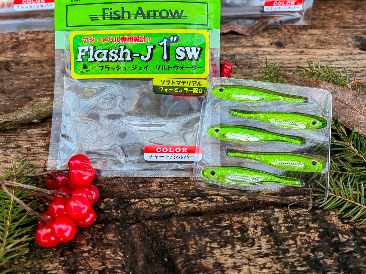 Fish Arrow Flash-J Pintail1″ SW — 102 Chart/Silver, własne zdjęcie Rybomania, ujęcie 3