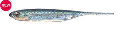Flash-J 3" Crystal Shad/Silver #42