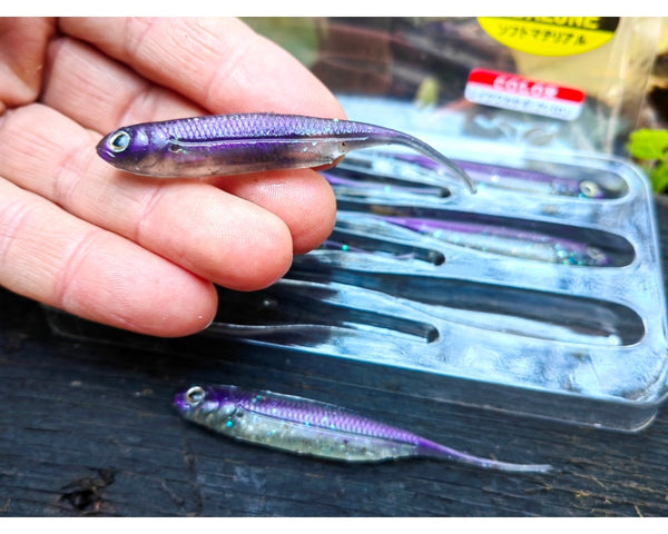 Flash-J Abalone 3" Lake Wakasagi / Abalone #AB02