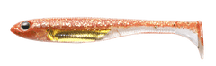 Flash-J Shad 4.5"  GLOW ORANGE/GOLD #119