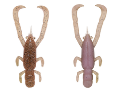 Free Rig Shrimp 2.6 Light Green Pumpkin Pink (two-tone) #09