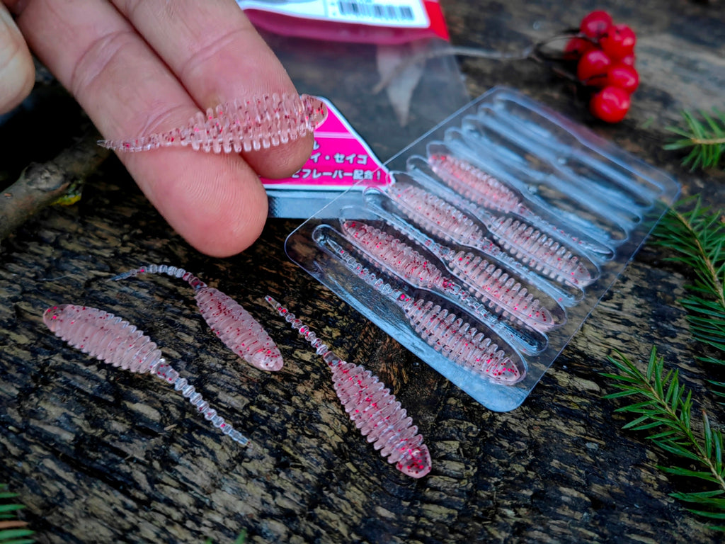 Megabass Dr. CHORO 2″ 2″ / około 5 cm — CLEAR / RED FLAKE — zdjęcie główne